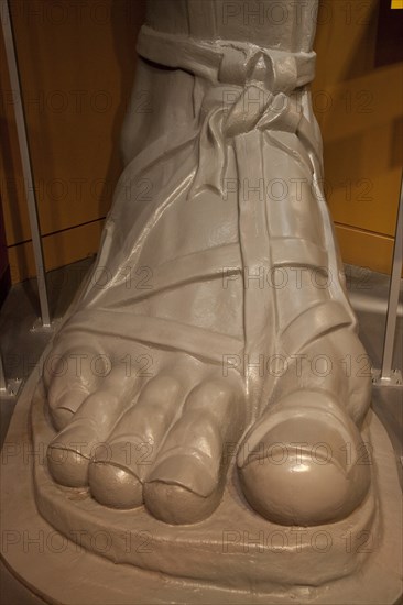 Vulcan Statue - the Foot