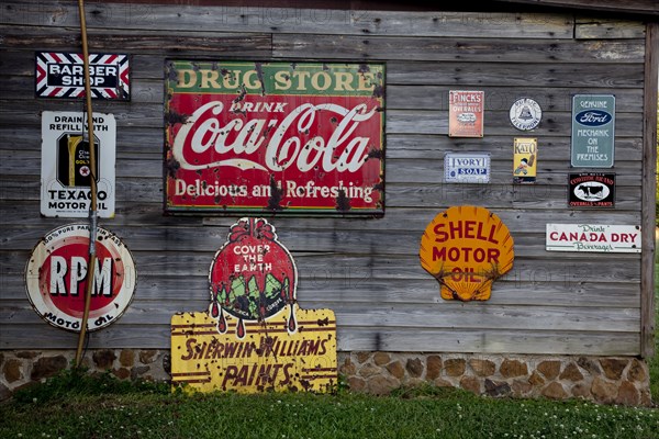 Retail Advertising Tin Signs