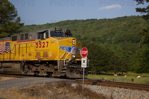 Diesel Locomotive in Gadsden