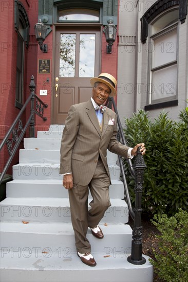 Natty African American Fashionably dressed man
