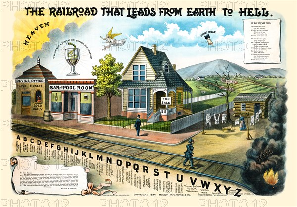 The railroad that leads from earth to hell
