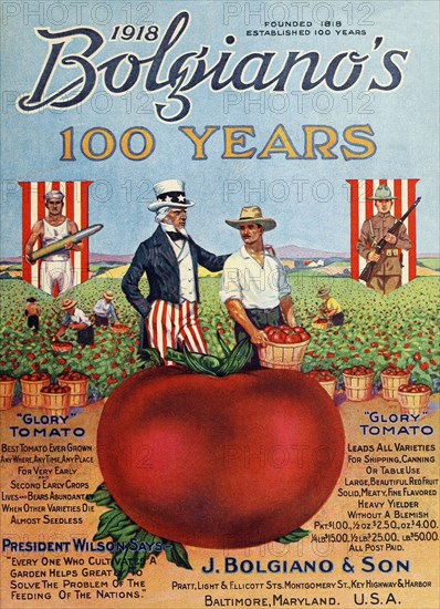 Bolgiano's 100 years "glory" Tomato