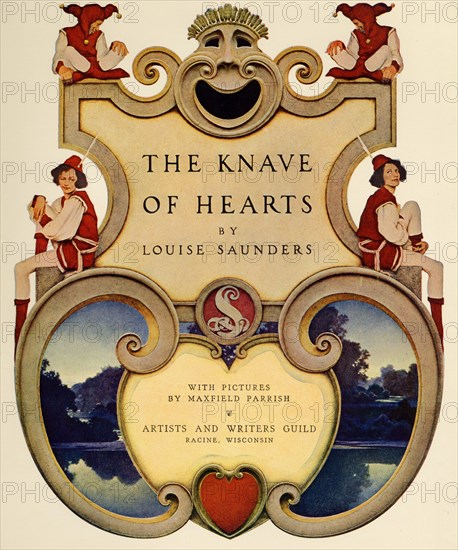 Knave of Hearts - frontispiece with jesters