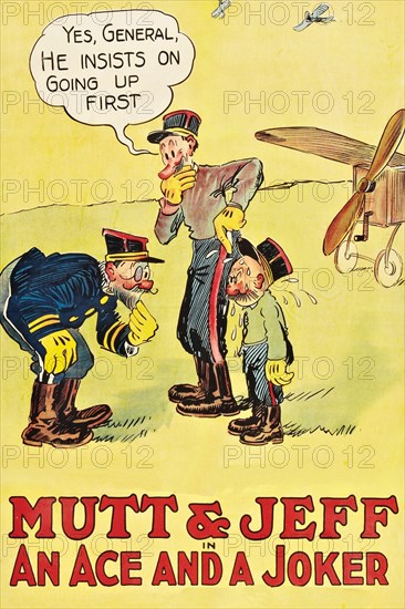 Mutt & Jeff - An ace and a joker