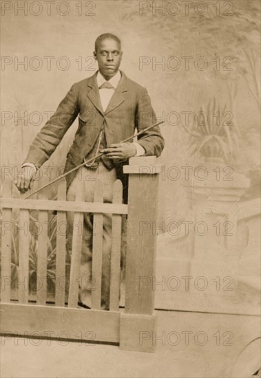 Portrait of an African American man standing