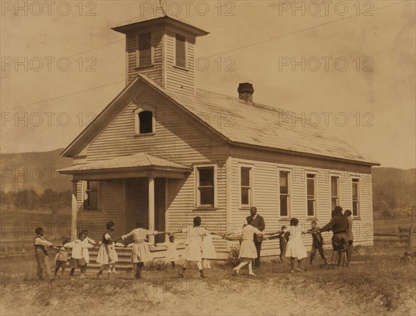 Pleasant Green School--one-room colored school near Marlinton, W. Va.