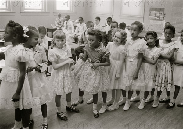 School integration. Barnard School, Washington, D.C.