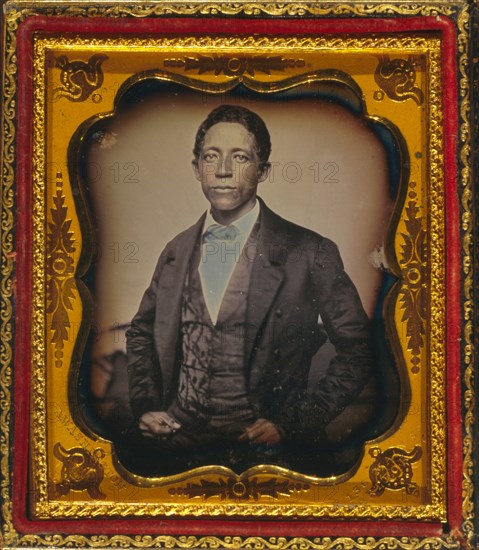 Urias A. McGill, half-length portrait, facing front