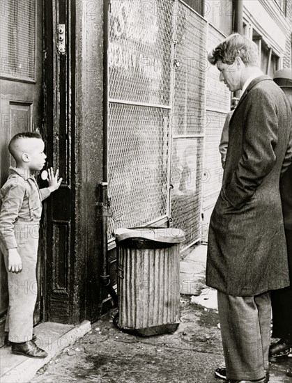 Senator Robert Kennedy discusses school