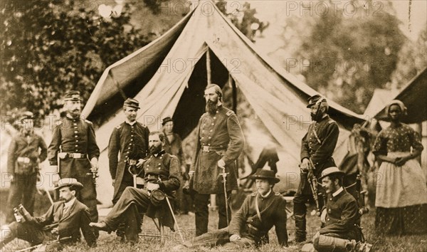 Headquarters Fifth Army Corps, Harrison's Landing, James River, Va.