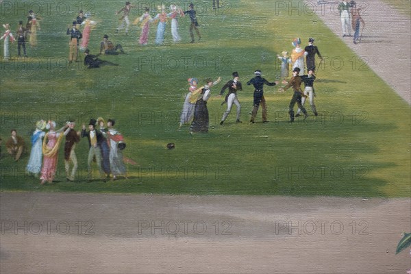 Blind Man's Bluff at the Palace & Gardens of Versailles Detail)