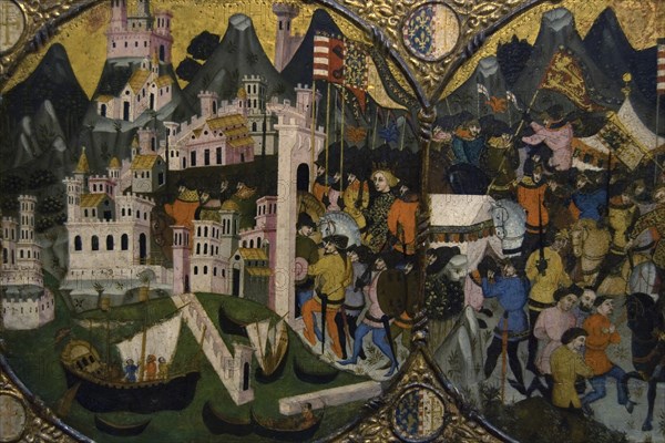 Conquest of Naples by Charles of Durazzo