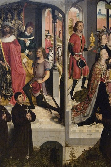 Master of St. Barbara Legend