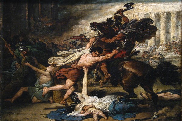 The Sack of Jerusalem by the Romans