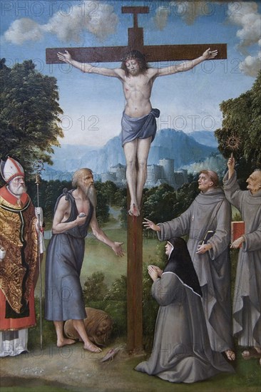 The Crucifixion with Saints