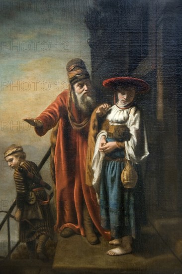 Abraham Dismissing Hagar and Ishmael