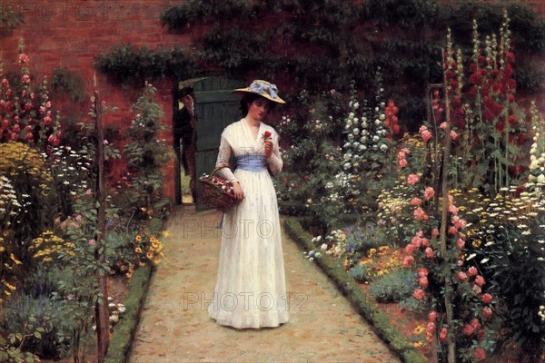 Lady in the Garden