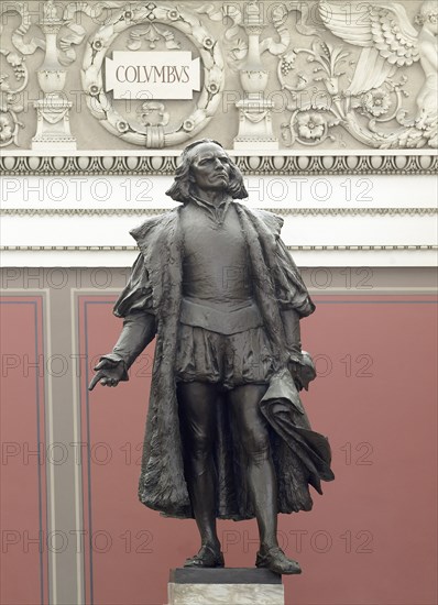 Bronze Sculpture of Christopher Columbus