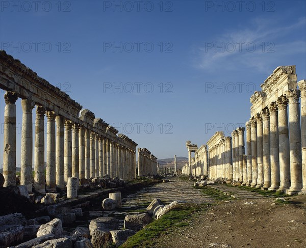 Great Colonnade and cardo maximus.