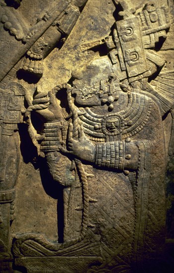 The Yaxchilan lintels.