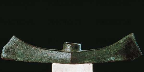 Bronze ax with Aegean influences.