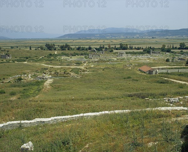 North agora, near via Sacra.