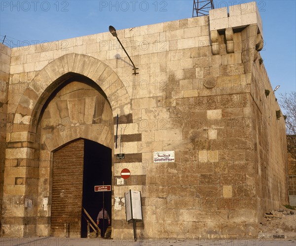 Syria. Damascus. Souq. Entrance.