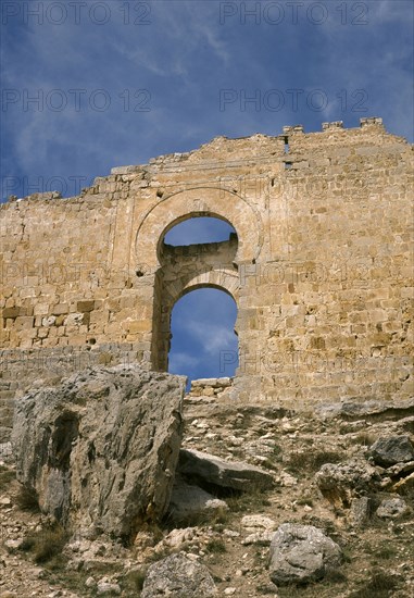 Castle of Gormaz. Main gate.