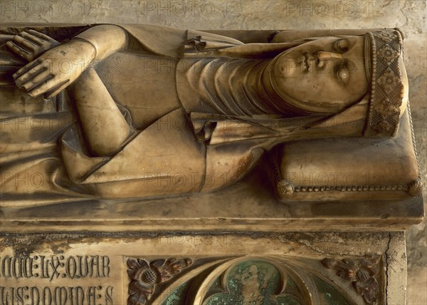 Tomb of Queen Elisenda de Montcada.