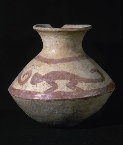 Ceramic vessel.