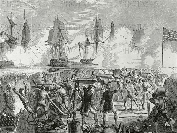 Battle of Sullivan's Island.