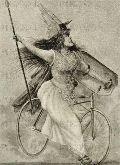 Ada Adini, in the role of Brynhildr in The Valkyrie.