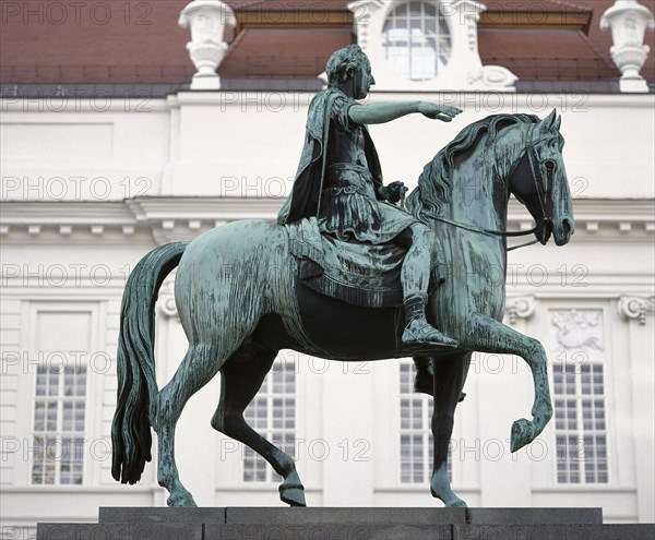 Joseph II (1741-1790). Holy Roman Emperor. Statue by sculptor Franz Anton Zauner (1746-1822). Viena.