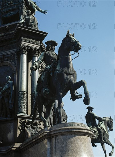 Ludwing Andreas von Khevenhuller (1683-1744). Austrian field-marshal. Statue.