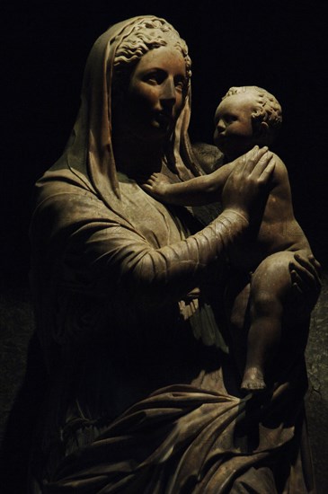 Madonna del Sasso by Lorenzetto.