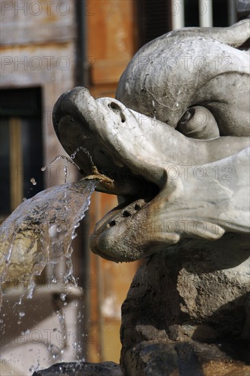 Fountain of the Pantheon at Piazza della Rotonda.