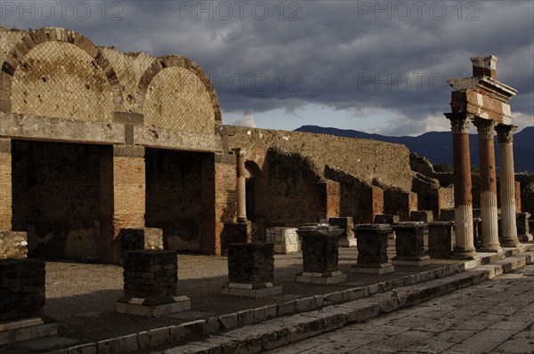 Pompeii. Ruins.