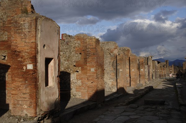 Pompeii. Ruins.