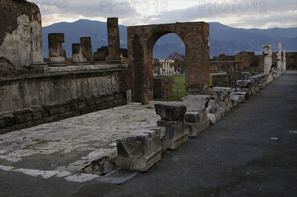 Pompeii. Ruins.