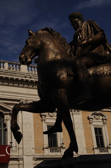 Marcus Aurelius, Equestrian statue.