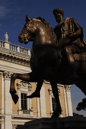 Marcus Aurelius, Equestrian statue.