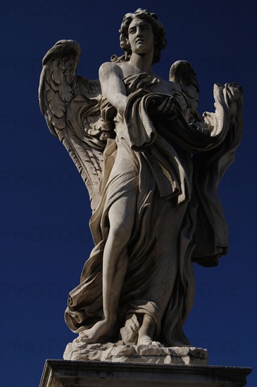 Angel in Ponte Sant'Angelo. Statue.