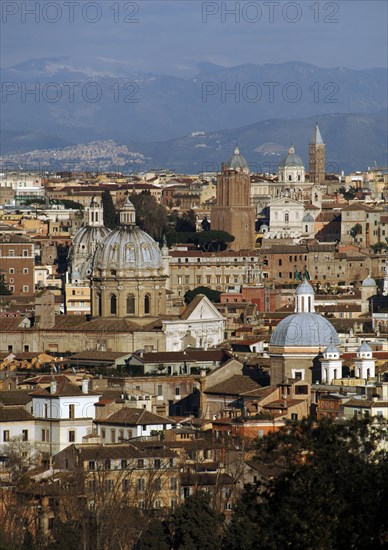 City from the Piazza Garibaldi square.
