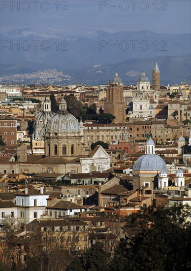 City from the Piazza Garibaldi square.