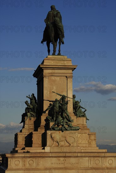 Monument of Giuseppe Garibaldi.