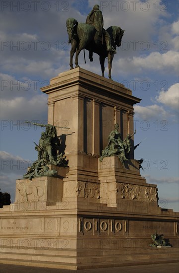 Monument of Giuseppe Garibaldi.