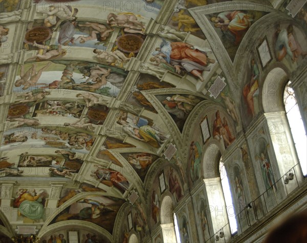 Sistine Chapel. Ceiling.