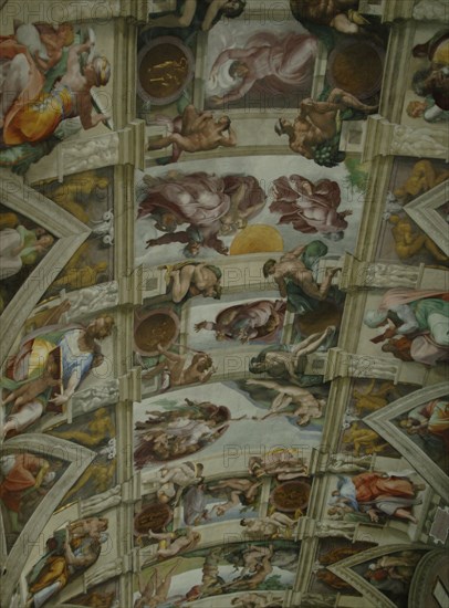 Sistine Chapel. Ceiling.