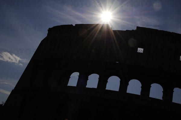 Colosseum or Flavian Amphitheatre.