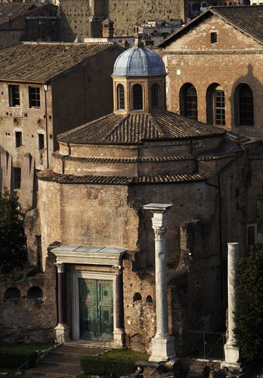 Temple of Divus Romulus.